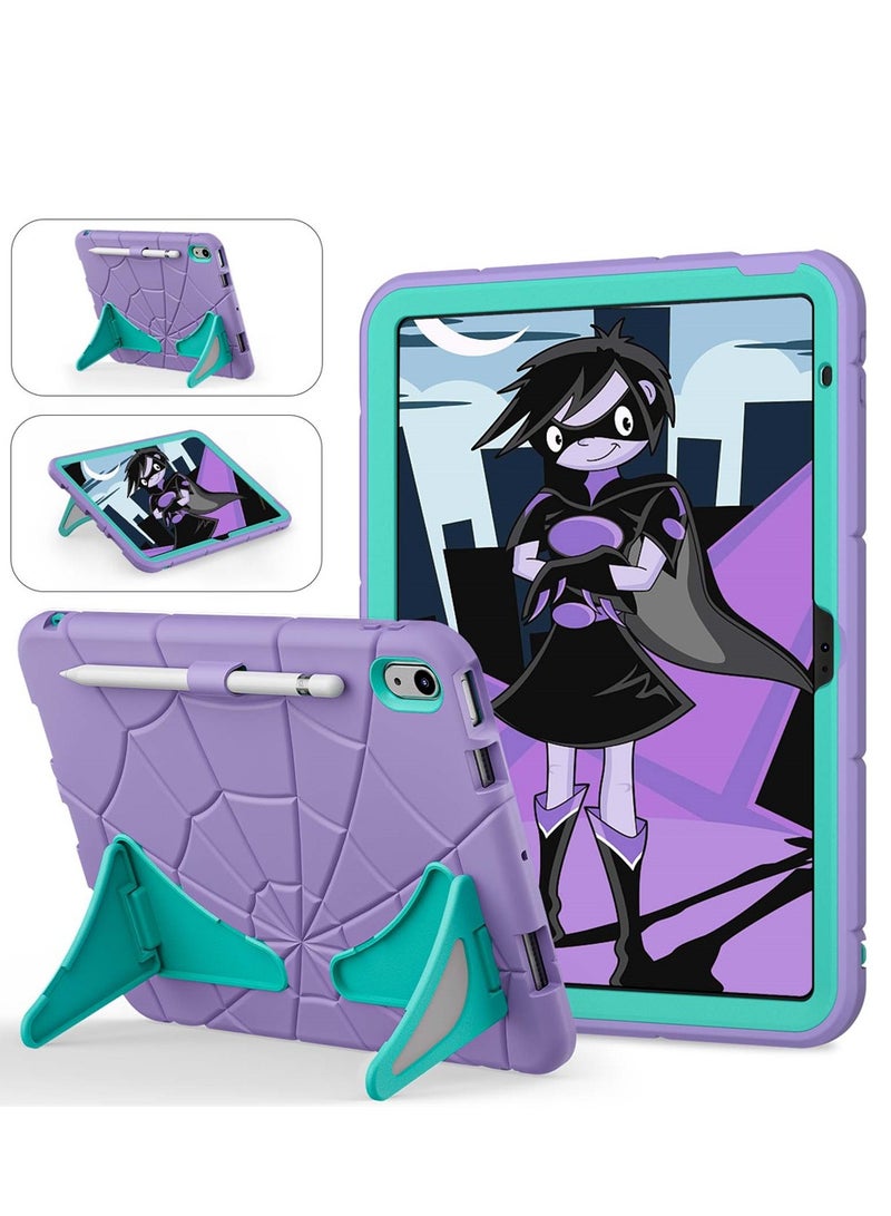 iPad 10th Generation 10.9 inch 2022/ iPad 11th Generation 11 inch 2025 Case for Kids  Shockproof Protective Cover with Pencil Holder Shoulder Strap Kickstand for Kids Children - Image 1